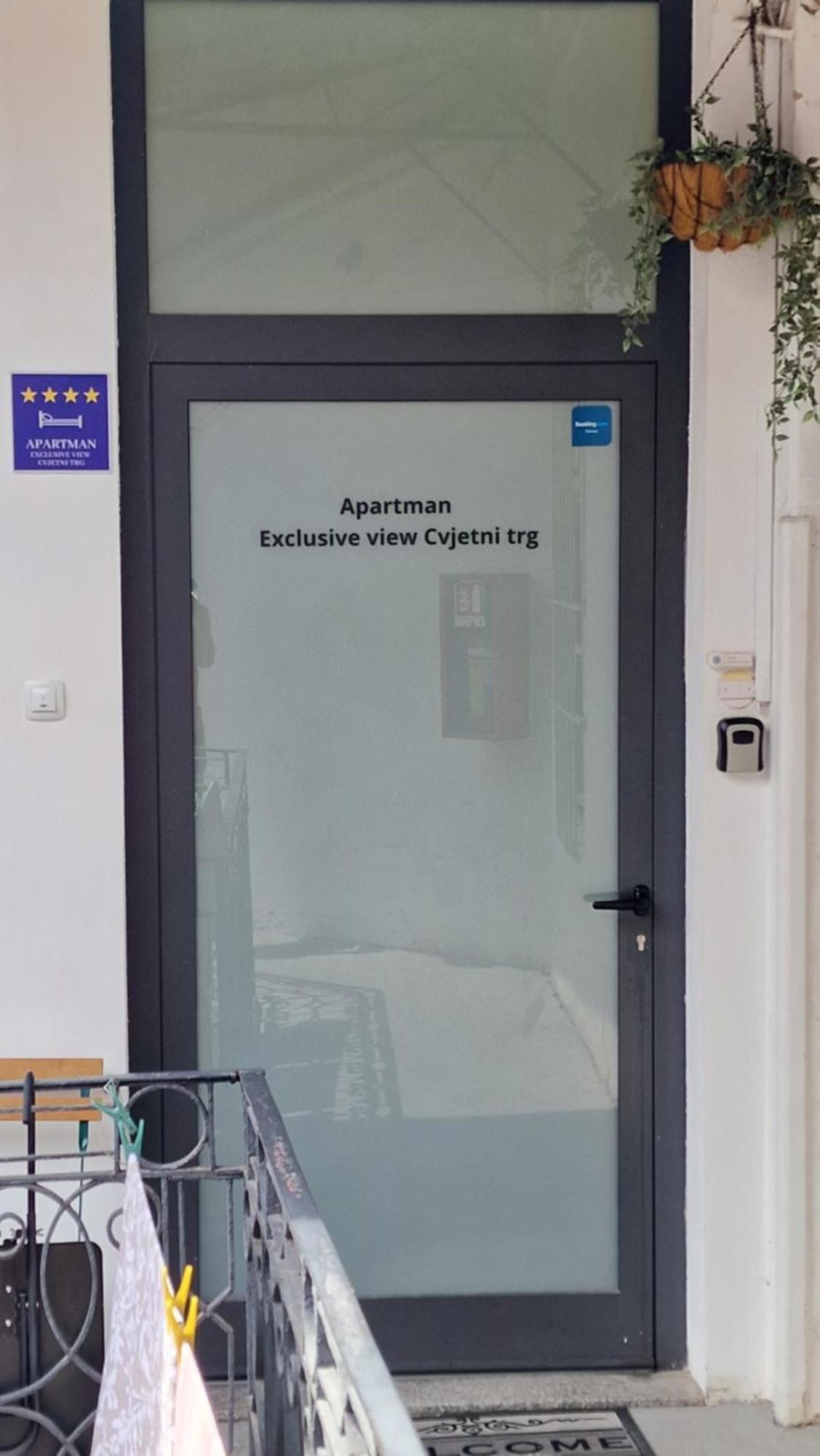 Apartment Exclusive View Cvjetni Trg Zagrzeb Zewnętrze zdjęcie