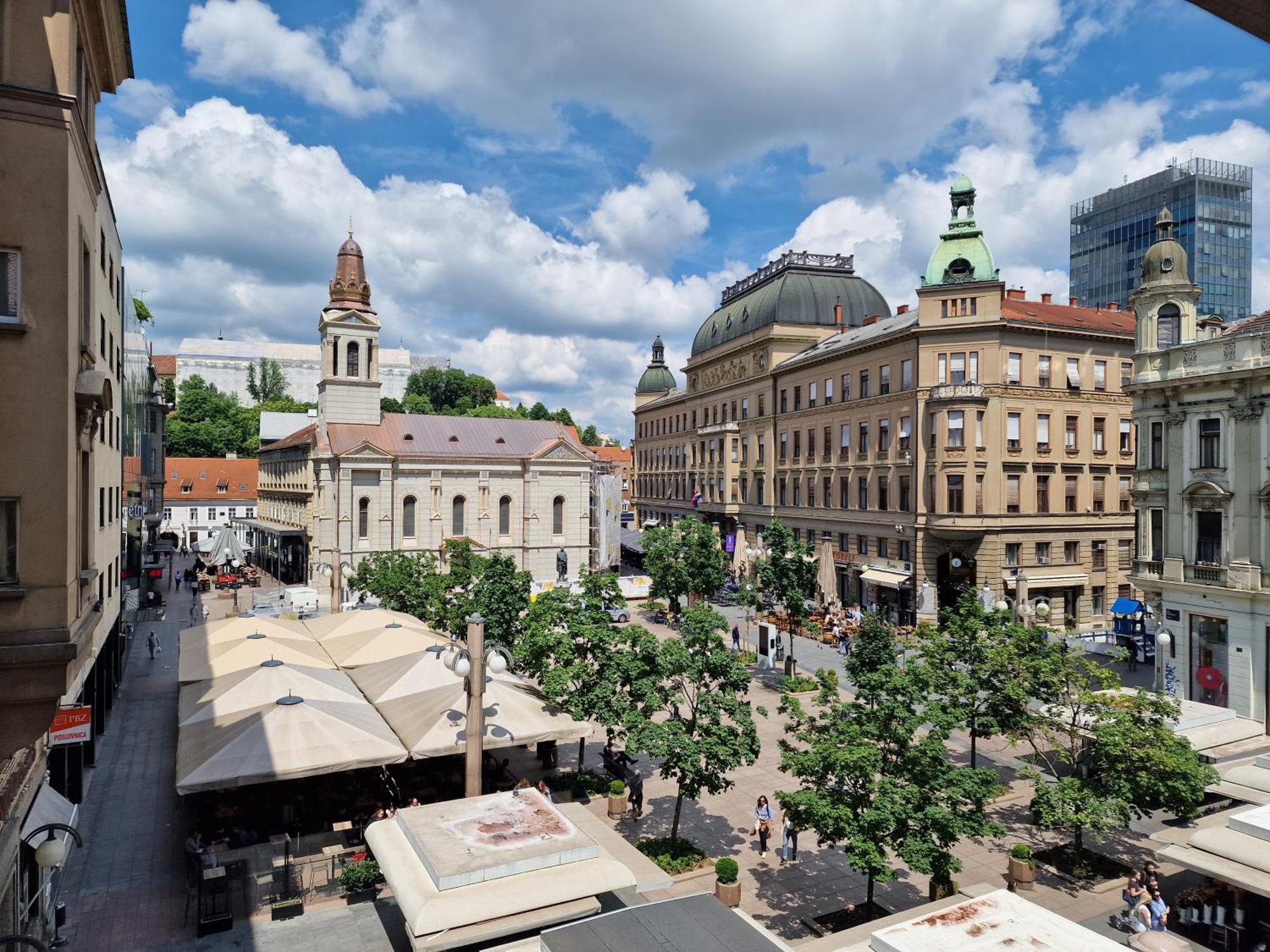 Apartment Exclusive View Cvjetni Trg Zagrzeb Zewnętrze zdjęcie